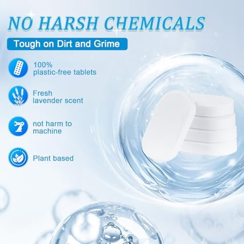 Floor Cleaning Solution Tablet,Compatible with Tineco, Deep Cleans for Multiple Hard Floors, Suitable With All Robot Vacuums with Mopping and Cordless Wet/Dry Vacuum Mop Cleaner-60 Pack,Orange Scent - Image 6