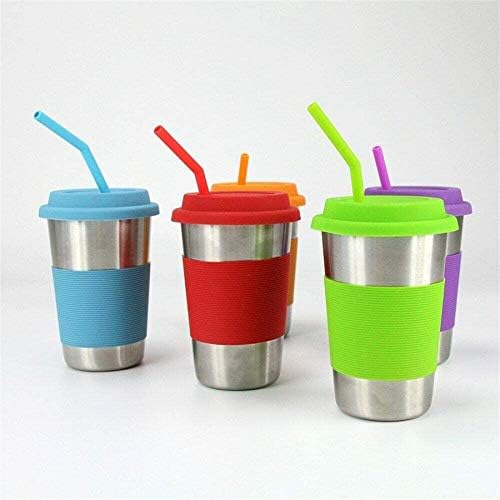 Tifanso 8PCS Reusable Silicone Drinking Straws for 20oz 30oz Tumblers - Image 5