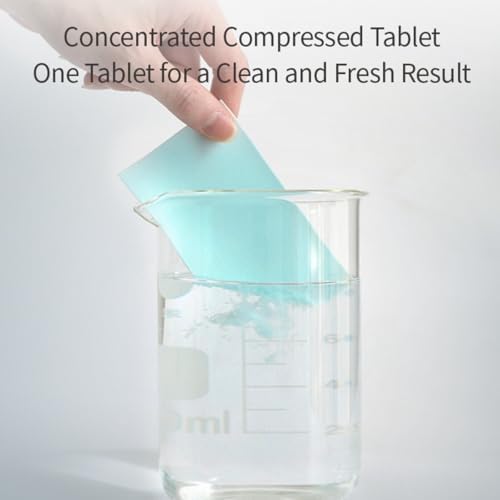 Concentrated Floor Cleaner Sheets,300 Dissolvable Mopping Tablets,5 Floral Scents for Tile Laminate Vinyl (5 packs 60pcs Sweet Osmanthus) - Image 2