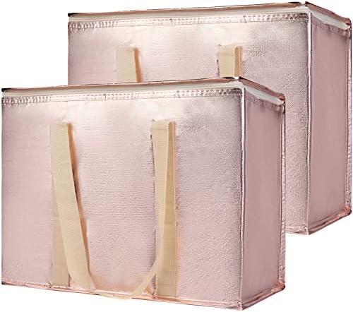 Bodaon Insulated Reusable Grocery Shopping Bags, X-Large, Gold, 1-Pack by Bodaon
