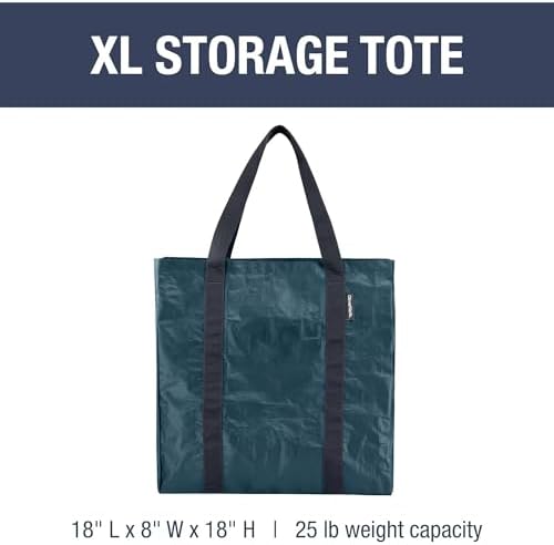 CleverMade Storage Tote, Ocean 2PK - Image 3