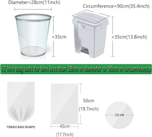 Small Trash Bags 2.6 Gallon - Garbage Bag Biodegradable - Image 5