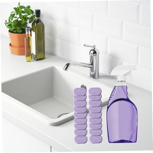 Splash Spray Cleaner Bottle, Kitchen Cleaner Spray with 18PCS Cleaning Tablets Multi Purpose Grease Stain Removal for Oven Kitchen Bathroom.. - Image 5