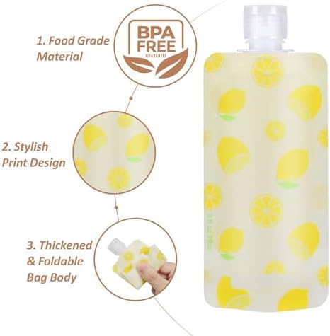 PACKISM 13 Pack Travel Pouches for Toiletries - 90ml 3 oz Liquid Container - Image 3