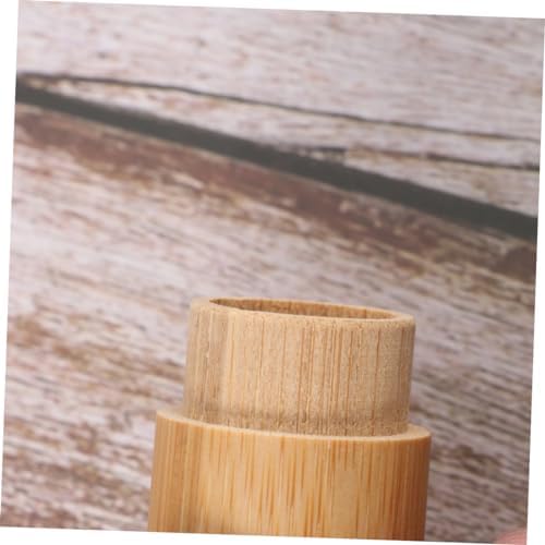 Bamboo Toothbrush Tube Case Handmade Vintage Portable Travel Holder - Image 5