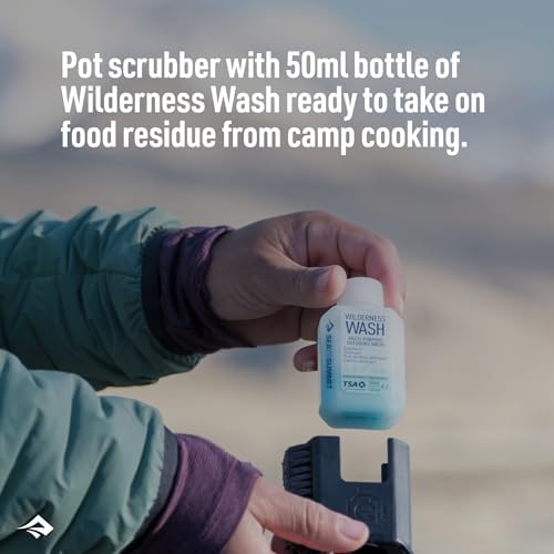 Sea to Summit Camp Kitchen Pot Scrubber and Soap, 2-Pack - Image 2