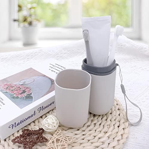 Toothbrush Travel Case, Travel Toothbrush Holder Portable Toothbrush Toothpaste Storage Container for Traveling Business Camping School Bathroom - Image 5