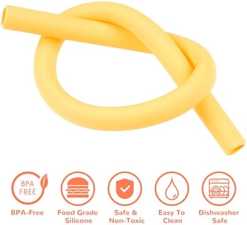 Tomorotec 15PCS Silicone Drinking Straws Fit for Stanley 40oz 30oz Tumbler - Image 4