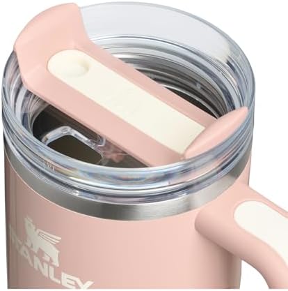 STANLEY Quencher H2.0 Flow State Tumbler, 20 oz, Peach Whip Gloss - Image 2