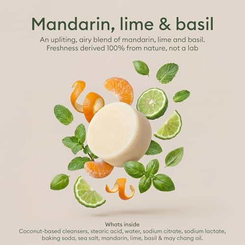 Vove Solid Dish Soap Bar 3 Pack, Coastal Citrus Mint, Plant-Based - Image 5