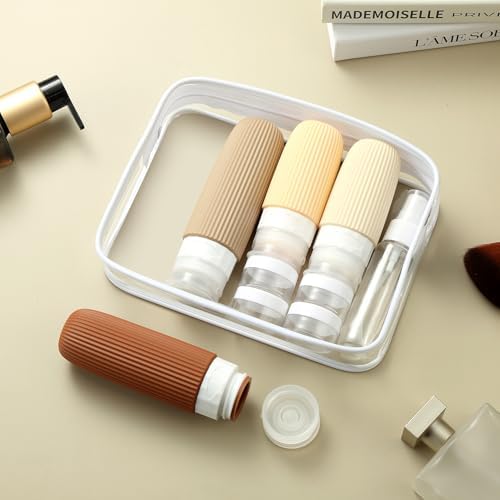 Mrsdry 16 Pack Travel Bottles Set, TSA Approved Leak Proof Silicone Squeezable Containers for Toiletries, Refillable Travel Accessories for Conditioner, Shampoo, Lotion & Body Wash Accessories - Image 6