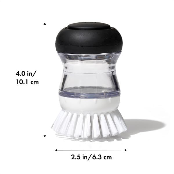 OXO Good Grips Soap Dispensing Palm Brush - Image 6