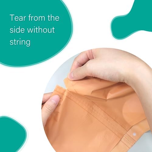 Compostable Trash Bags 13 Gallon, Drawstring Bin Bags, Heavy Duty Waste Bags, Extra Thick, Certified US BPI ASTM D6400, 49.2 Liter, 30 Counts - Image 4