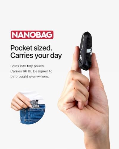Nanobag Standard 19L Tote Foldable Packable Reusable Grocery Shopping Bag - Image 3