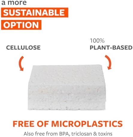 Full Circle 100% Plant-Based Cellulose Sponges, Natural Sponge, Pack of 3 - Image 5