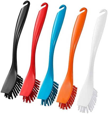 Ikea Easily Handable White Dish-Washing Brush (Pack of 4) by IKEA