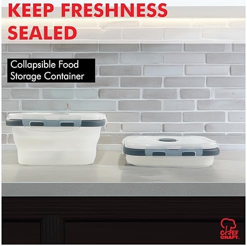 Collapsible Silicone Container Set 4 pc - Image 2
