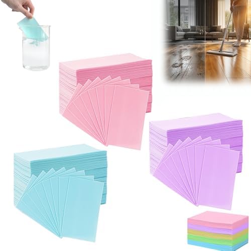 Variety of Scents Multiple Effect the Floor Cleans, 2026 Upgraded Floor Cleaning Solution Tablets, Dissolvable Pre-Measured Deep Cleaning Cleaning Solution (B, 300Pcs) by Unknown
