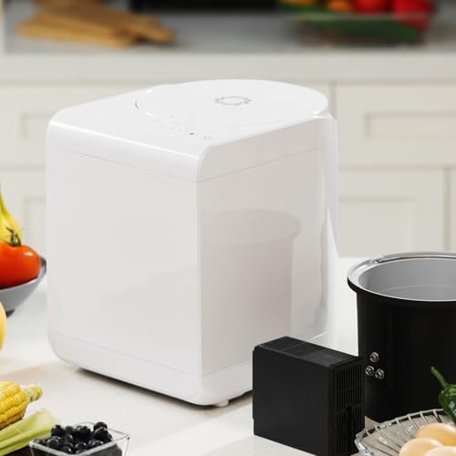 Airthereal R500 Electric Kitchen Composter, 2.5L, Pearl White - Image 2
