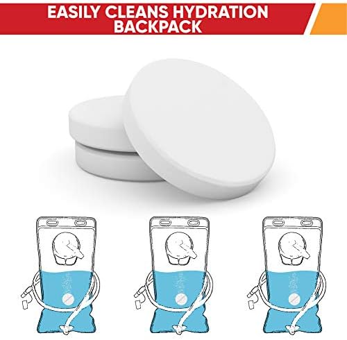 CleanHike Hydration Bladder Cleaning Tablets, Water Reservoir, 90 Ct - Image 5