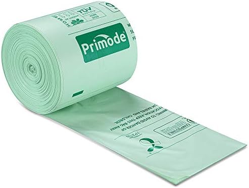 Compostable Trash Bags, Food Scraps Yard Waste Bags,Extra Thick 0.71 Mil. ASTMD6400 Compost Bags Small Kitchen Bin Bags, Certified By BPI and TÜV AUSTRIA (3 Gallon) - Image 4