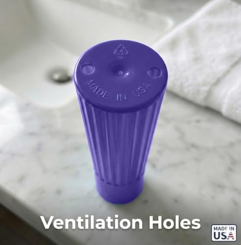 American Comb Toothbrush Holder - Purple, Made in USA, with Ventilation Holes, for Toothbrush Covers, Toothbrush Holder, Toothbrush Soft, Durable Design, Hygienic Bathroom Accessory - Image 5