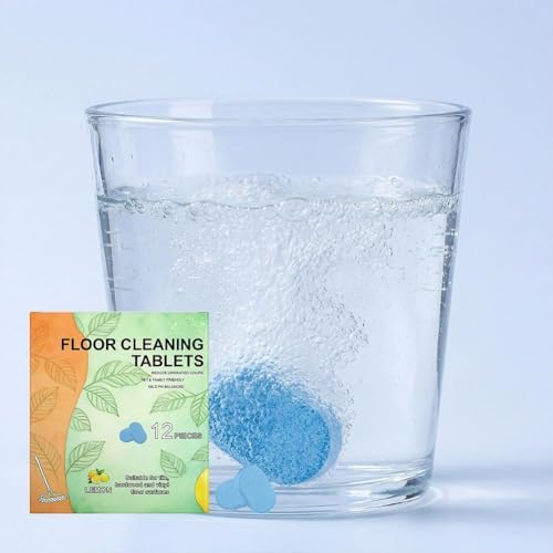 36PCS Floor Cleaning Tablets - Multi-Surface Hard Floor Cleaner for Tile Vinyl Laminate & Stone,Multi-Effect Floor Clean Tablets for Mopping,Compatible with Robot Mops & Wet Dry Vacuums, Pet Friendly - Image 2