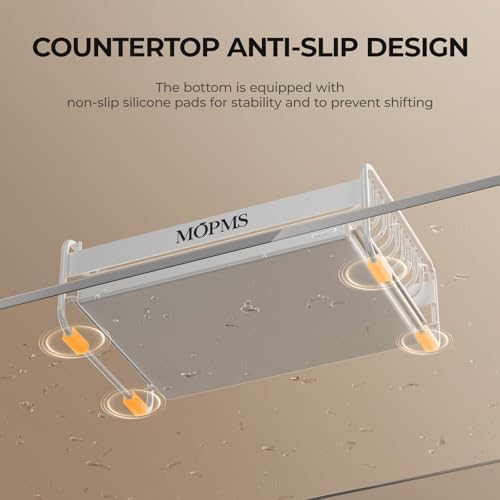 MOPMS Soap Dish for Shower, Carbon Steel Bar Soap Holder with Drainage - Image 6