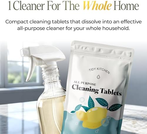 Tidy Kitchen Multi Surface Cleaner Refill Tablets, Multi Surface, 10 Pack - Image 2