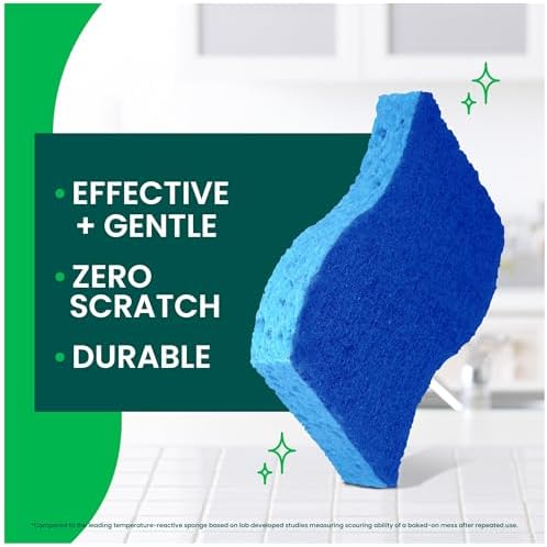 Scotch-Brite Zero Scratch Non-Scratch Scrub Sponges, 36 Pack - Image 3
