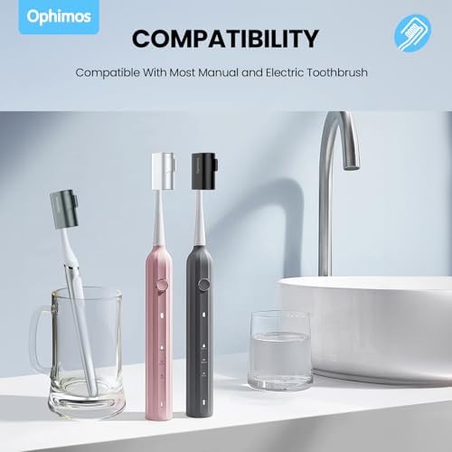 Aluminum Toothbrush Cover Caps for Family, Travel Toothbrush Covers - Image 3