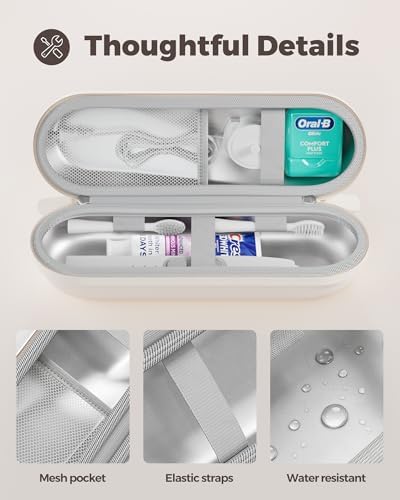 ProCase Electric Toothbrush Travel Case for Oral-B & Philips Sonicare -M - Image 5
