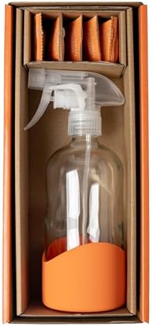 Eco Multi-Surface Cleaner Starter Kit – Refillable Glass Spray Bottle + 6 Eco Tablets – Plastic-Free, Plant-Based, Non-Toxic – Orange Scent – Zero Waste - Image 4