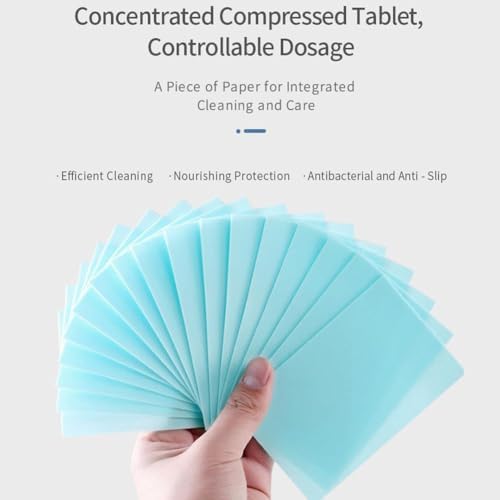 Multi-surface Floor Cleaning Tablets, 100PCS Floor Cleaning Tablets Multi- Surface Cleaner, Free Shine Floor Cleaner Tablet, Multiple Effect the Floors Clean, Concentrated Cleaner for Hardwood, Tile - Image 6
