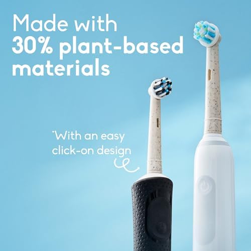 The Humble Co. Bamboo Electric Toothbrush Heads, Soft Bristles (4 Pack) - Image 3
