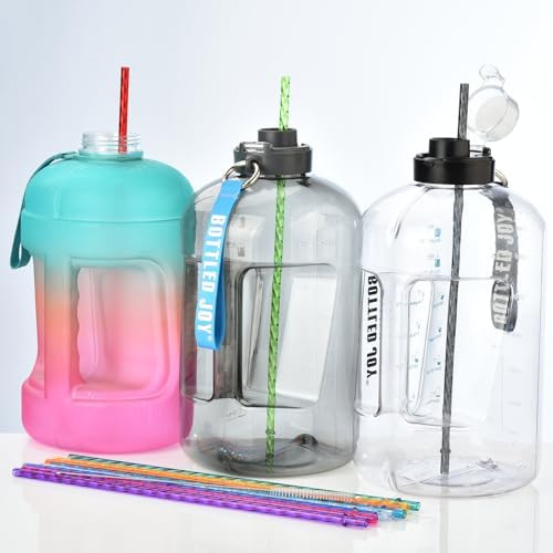 ALINK 12-Pack Reusable Plastic Clear Swirl Straws, 13" Extra Long Colorful Hard Plastic Replacement Straws for 16 OZ 20 OZ 30 OZ Stanley, YETI, Starbucks, Owala Tumblers with Straw Brush - Image 6