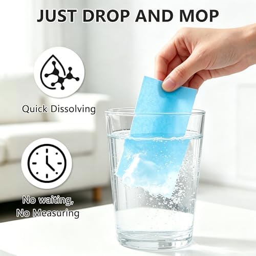 100 Piece Multi-Surface Floor Cleaning Tablets, Concentrated Cleaner for Hardwood, Tile, Laminate & More, Dissolvable Pre-Measured Deep Cleaning Solution for Kitchens, Vinyl Floors, Home - Image 6