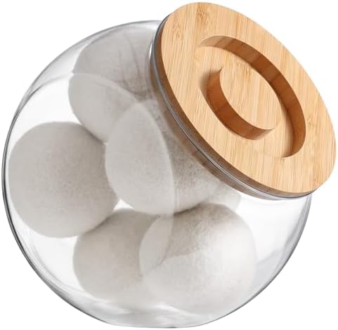 Laundry Pod Container,Dryer Ball Holder Dispenser,Laundry Room Organization by SUBEKYU