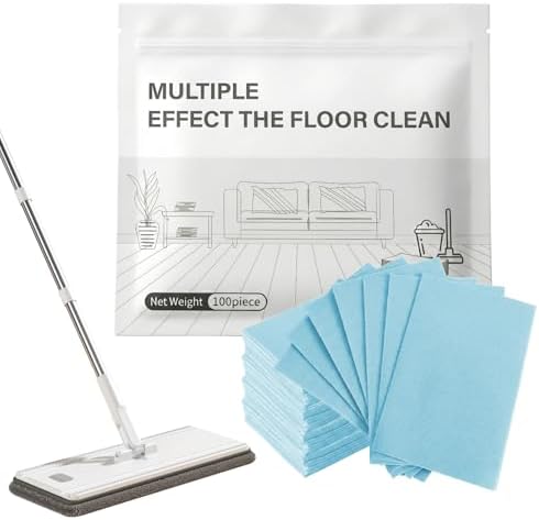 2026 New 100 Pcs Multi-Surface Floor Cleaning Tablets for Mopping, Concentrated Floor Cleaner for Hardwood, Tile, Laminate & Vinyl Floors, Deep Cleaning Tablets with Streak-Free Finish, Camellia Scent by TwsureStroe