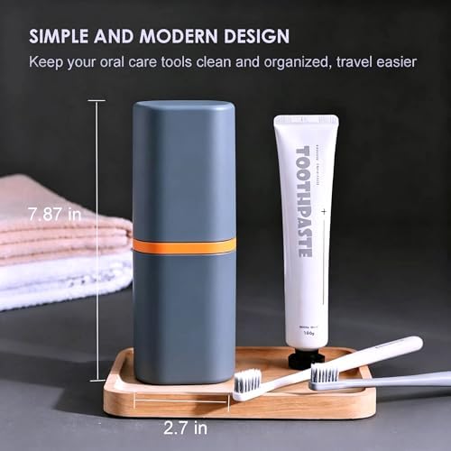 Toothbrush Travel Case - Travel Toothbrush and Toothpaste Case - Image 4