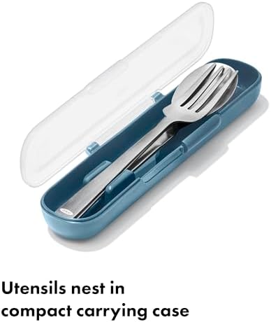 OXO Good Grips Prep and Go Utensils With Case - Ocean Blue - Image 6