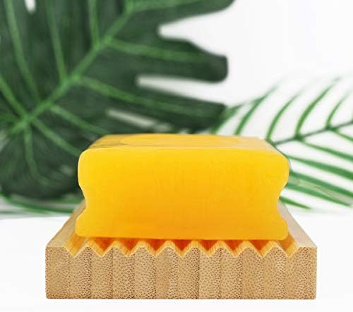 Ouya Bamboo Soap Dish, Bar Soap Holder for Shower Bathroom, Kitchen, Wooden Tray for Soap - Image 2
