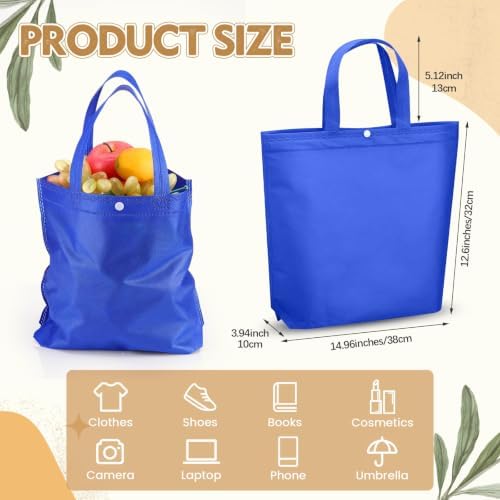 Paterr 100 Pcs Reusable Shopping Bags Bulk - Image 4
