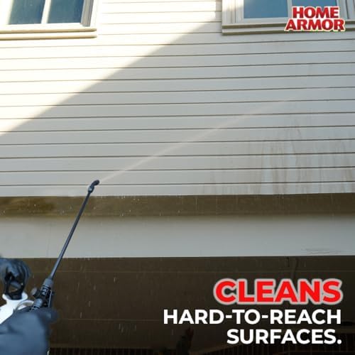 Home Armor Outdoor Cleaner Concentrate, 1 gal., Remove Stains from Mold, Mildew, Algae, Dirt and Grime for Visible Results in Seconds, No Scrubbing Required, Plant Safe - Image 4