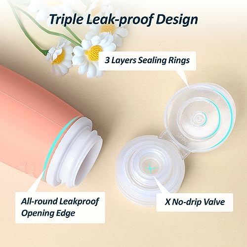 PACKISM TSA Approved Toiletry Bag with Bottles - 3.4 oz Silicone Container - Image 4
