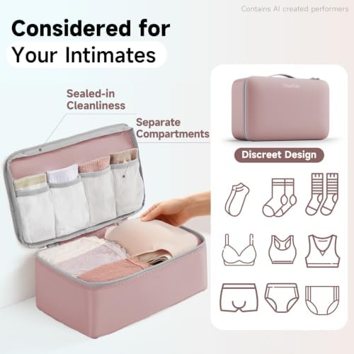 OlarHike 9 Set Packing Cubes for Travel,Gifts for Women Mom,Anti-Tearing Suitcase Organizer,with Over 1000 pcs Mesh Holes,Vacation Essentials & Accessories for Cruise Ship - Image 5