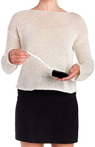 Redecker Dish Brush, Horsehair, White Line – Gentle Cleaning Brush for Glassware & Dishes, Made in Germany - Image 3