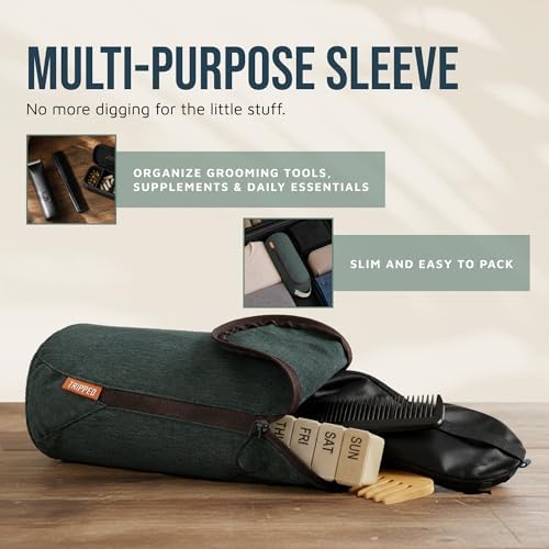 TRIPPED Travel Gear 3-Piece Travel Toiletry Bag Set - Image 5