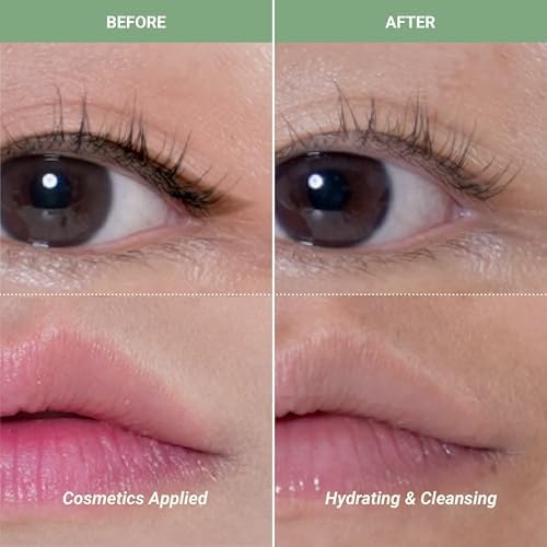 Meebak Cica Cleansing Water Pads | Korean Makeup Remover Wipes | Micellar Water Makeup Remover Wipes | Exfoliating Toner Pads for Glass Skin | Hydrating & Calming for Sensitive Skin - 80ct - Image 3
