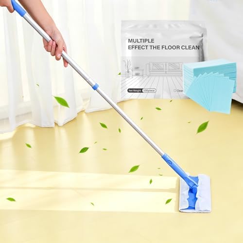 Floor Cleaning Tablets, Multi-Surface Cleaner for Ceramic Tiles, Wood, and Marble Floors, with Fragrance Retention, 100 Count (100pcs, Blue) - Image 3